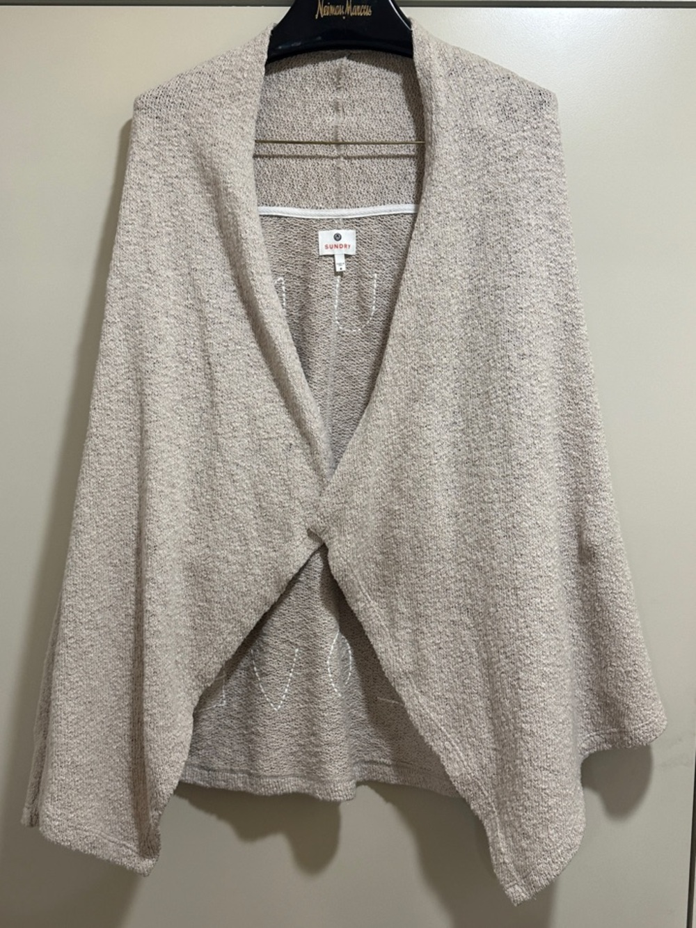 Sundry brand Lightweight knit poncho shrug size 4
